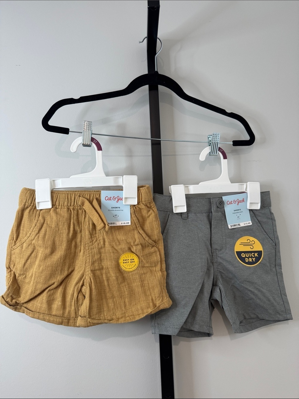 Cat & Jack Toddler 2-Pack Toddler Boys Shorts in Size 3T New NWT